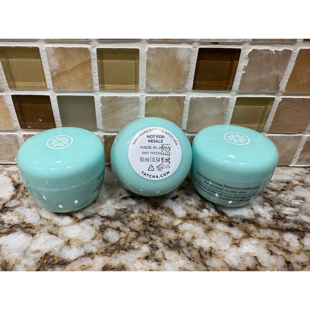 Tatcha The Water Cream 10ml Pore-Refining Moisturizer (Set of 3) - Picture 1 of 2